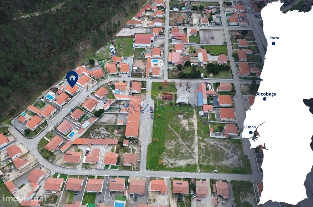 Moradia T3 com excelente localização - Alcobaça