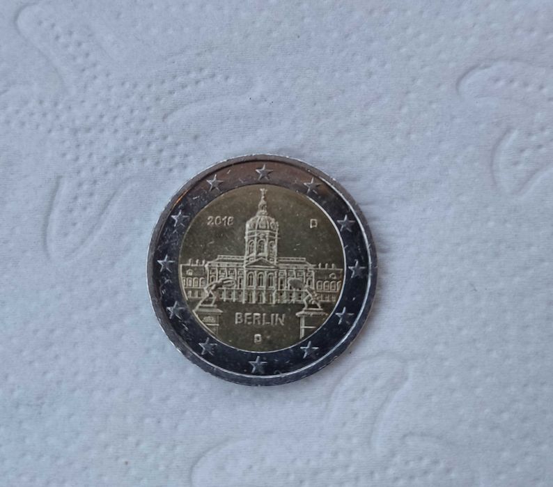 Troca de moedas 2 euros
