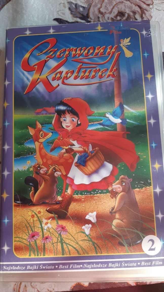Czerwony Kapturek -bajka -kaseta VHS