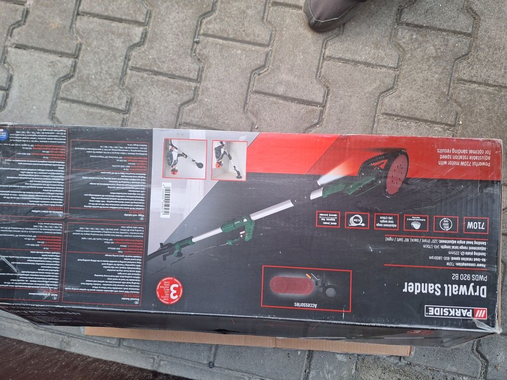 PARKSIDE Szlifierka do ścian i sufitów 710 W