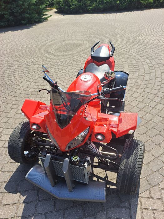 Jinling 250/ Bashan quad uliczy, zarejestrowany na 2 osoby