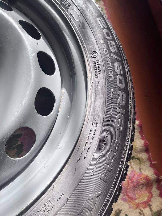 Колесо запаска докатка r16 205 60 skoda volkswagen