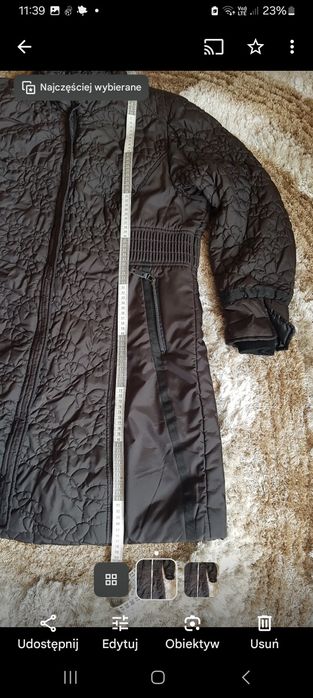 Płaszczyk damski pikowany XXL