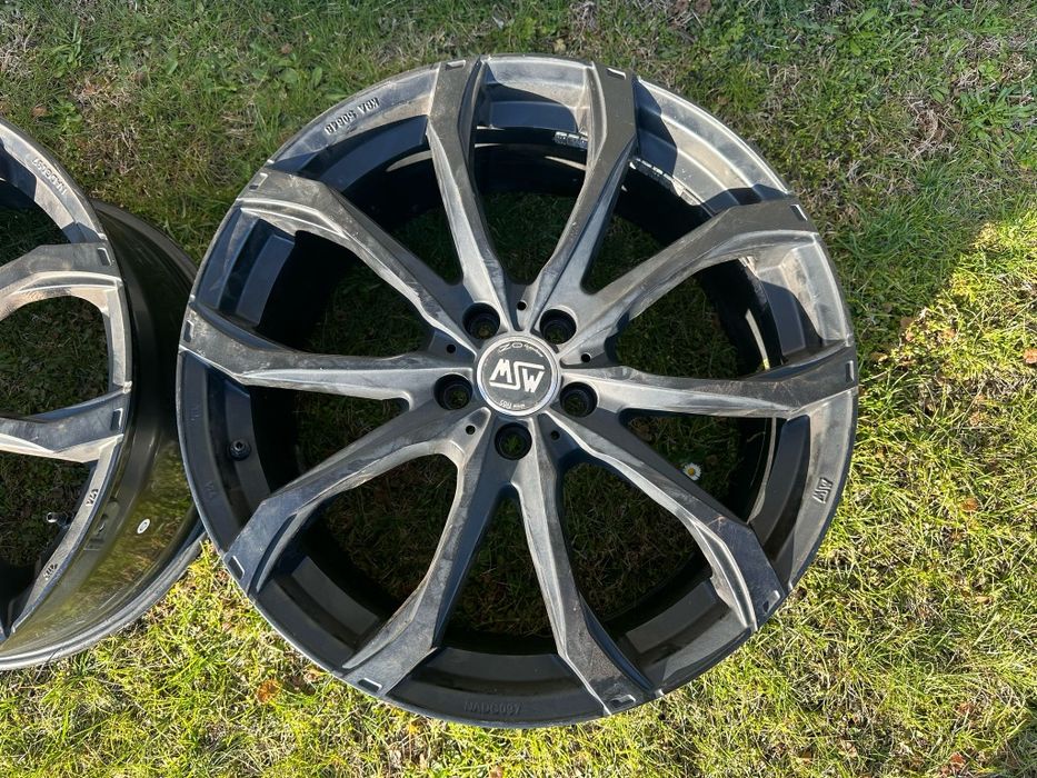 Komplet Alufelg 20 cali MSW 48 Matt Black by O.Z