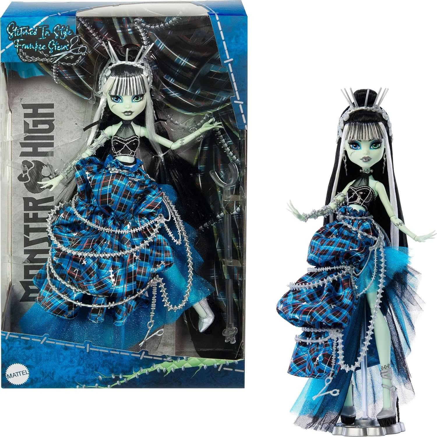 Монстер Хай Френкі Штейн Monster High Frankie Stein Stitched in Style