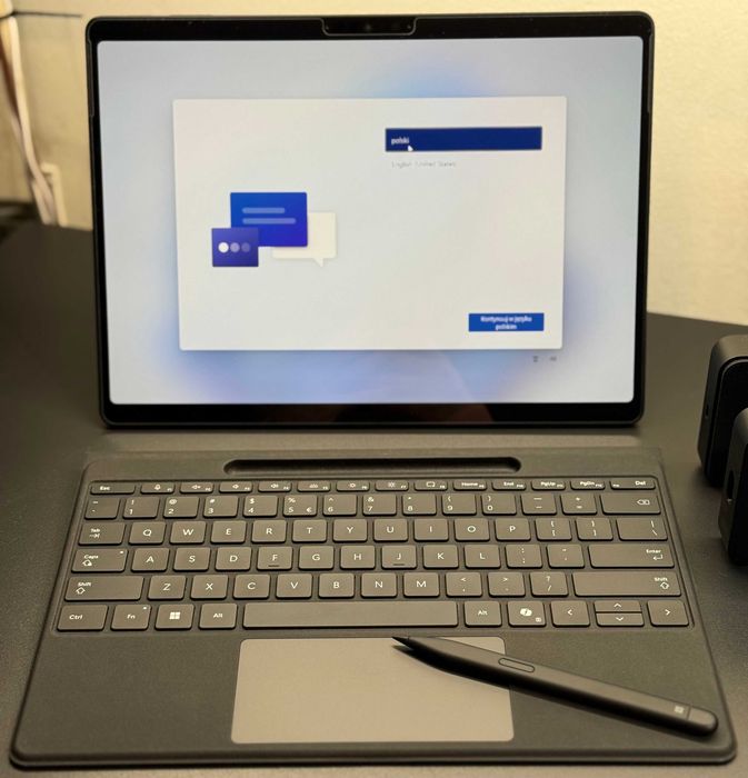 TOP Microsoft Surface Pro 11 Snapdragon X Elite Copilot+ pełny zestaw