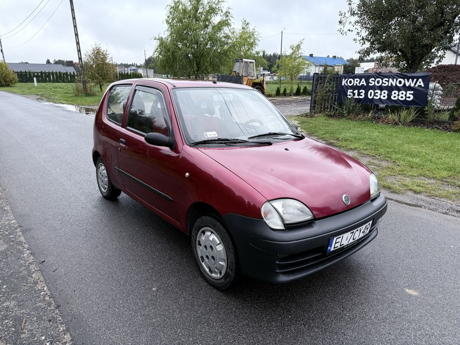 Fiat Seicento_1.1 LPG_2003r_Niski przebieg_Nowy przeglad
