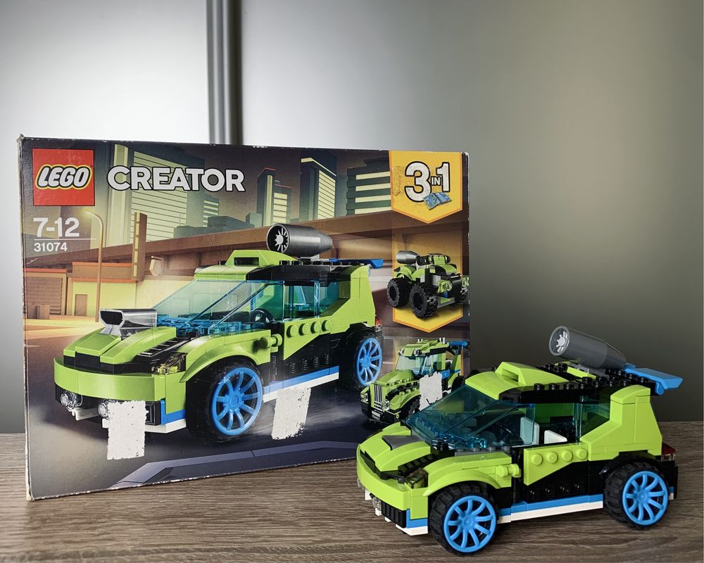 Суперскоростной раллийный автомобиль и темой LEGO® Creator