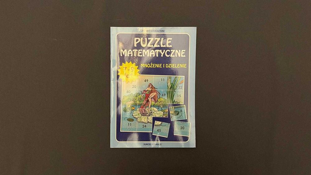 Książka „Puzzle matematyczne. Mnożenie i dzielenie”