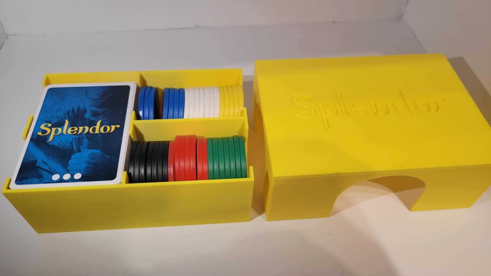 Insert 3D do gry Splendor / pudełko mobilne | Splendor