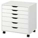 Komoda na kółkach Ikea Alex 67x66
