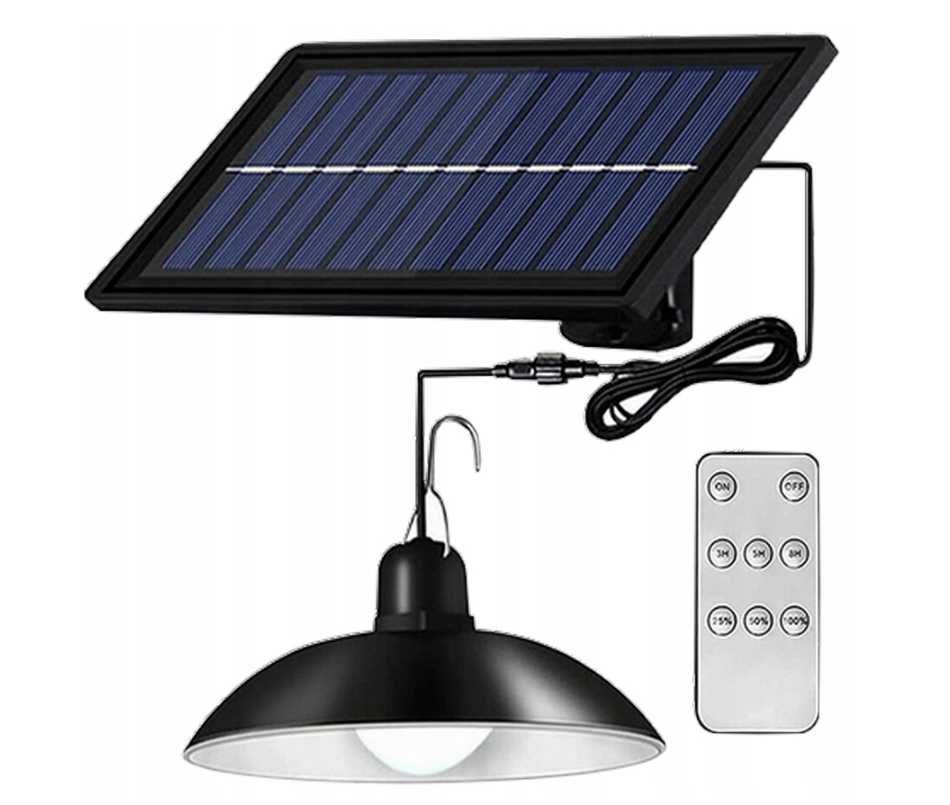 Nowy Lampa Solarna Wisząca Zewnętrzna Żyrandol *PROMOCJA*