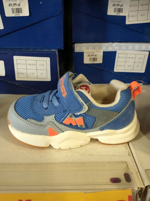 R. 24 wkładka 15cm Nowe buty dla chłopca sportowe adidasy rzepy maluch