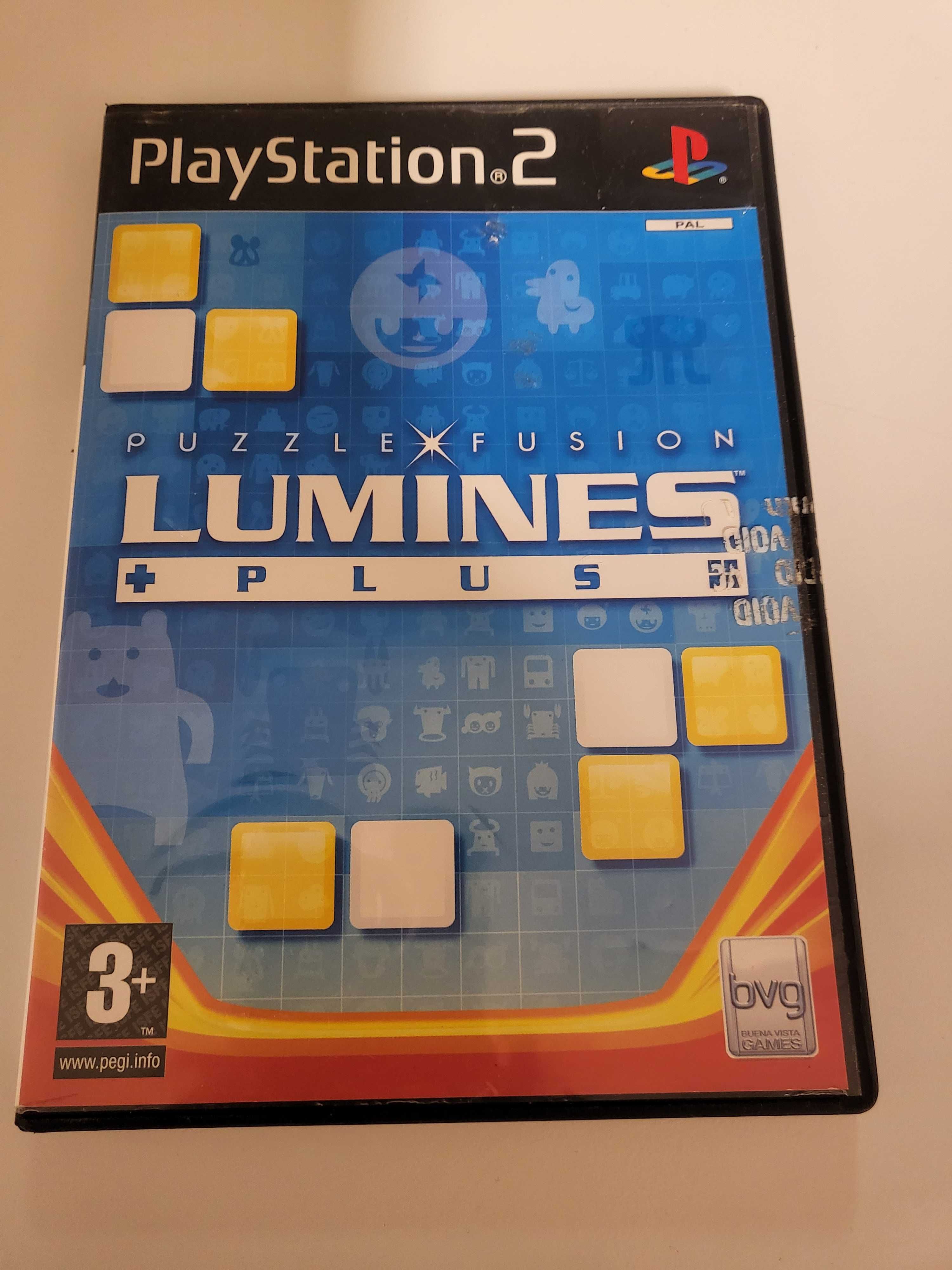 Lumines plus PlayStation 2