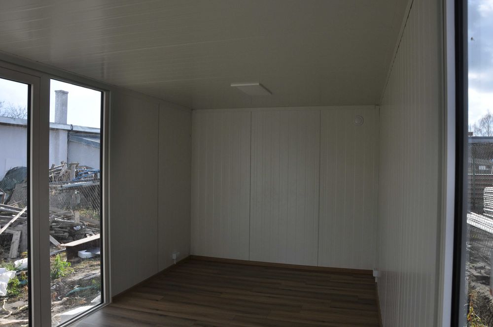 Kontener mieszkalny typu stodoła