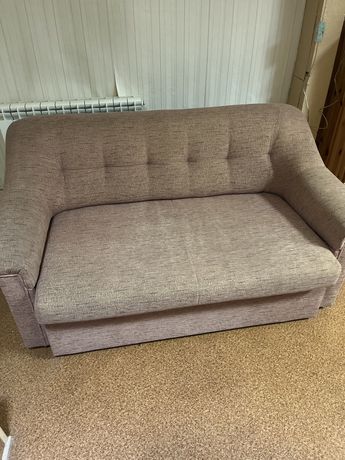 Sofa rozkladana z fotelami