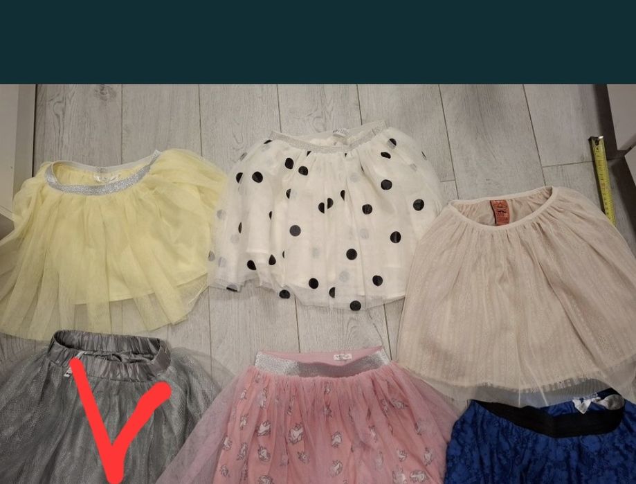 Spódnica tiulowa roz 122,128,134