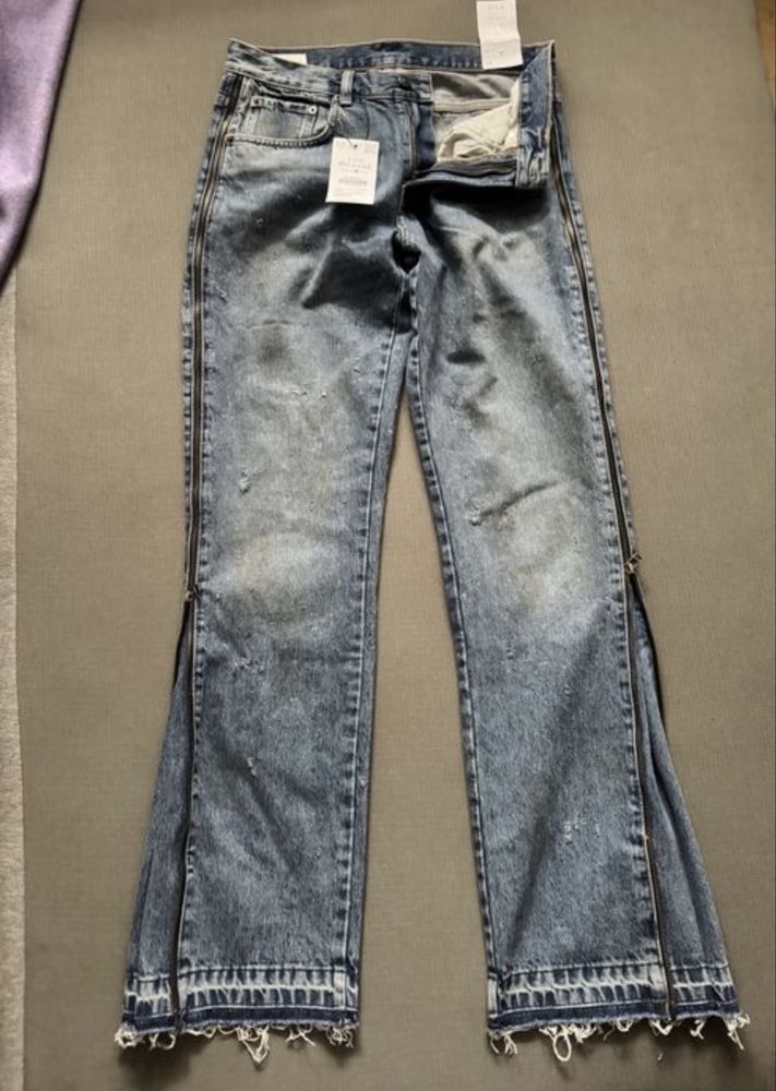 flared jeans zara zip