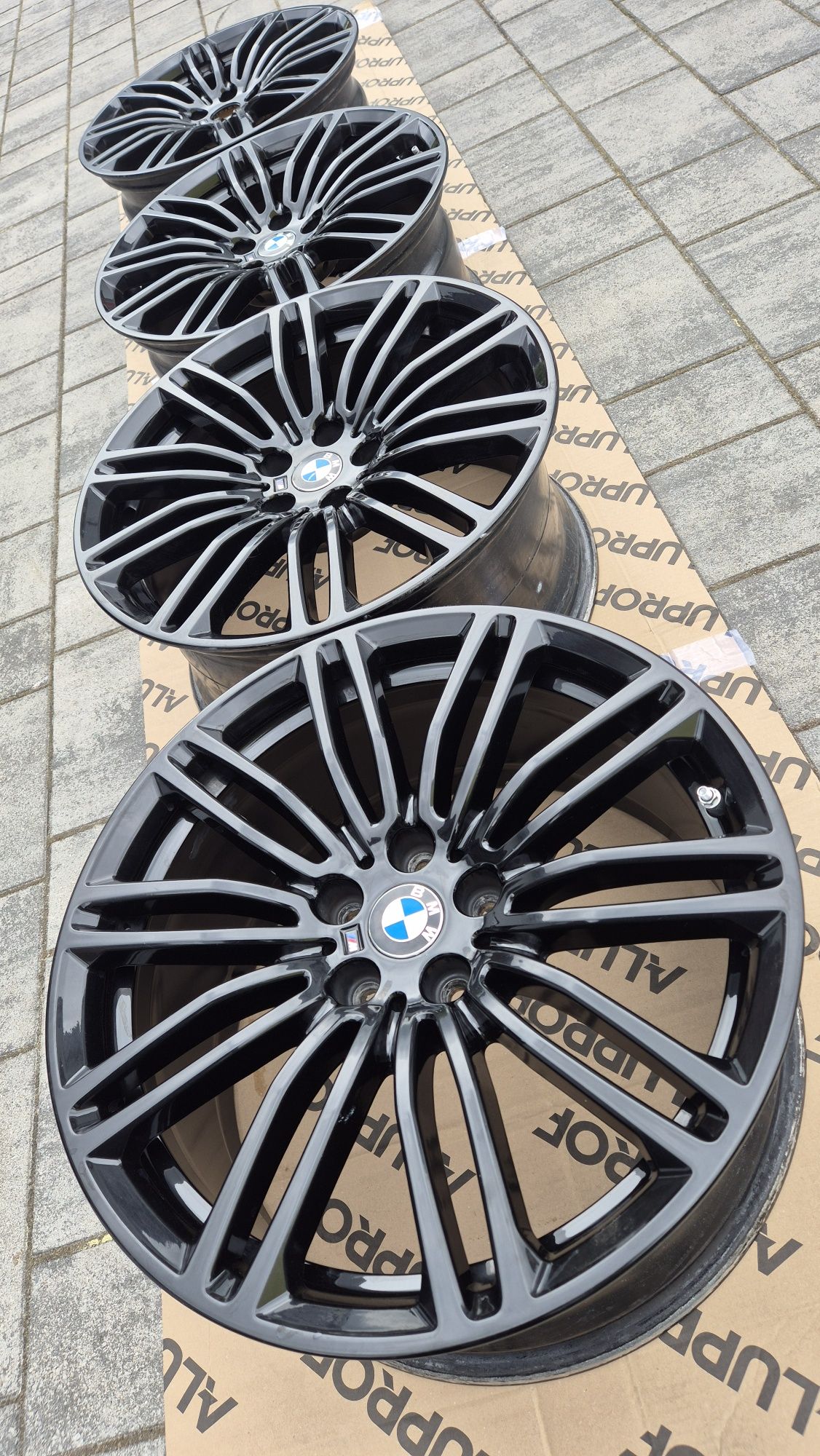 Alufelgi 5x112 BMW G30 Alufelgi M-pakiet 19 cali czarne! Oryginał