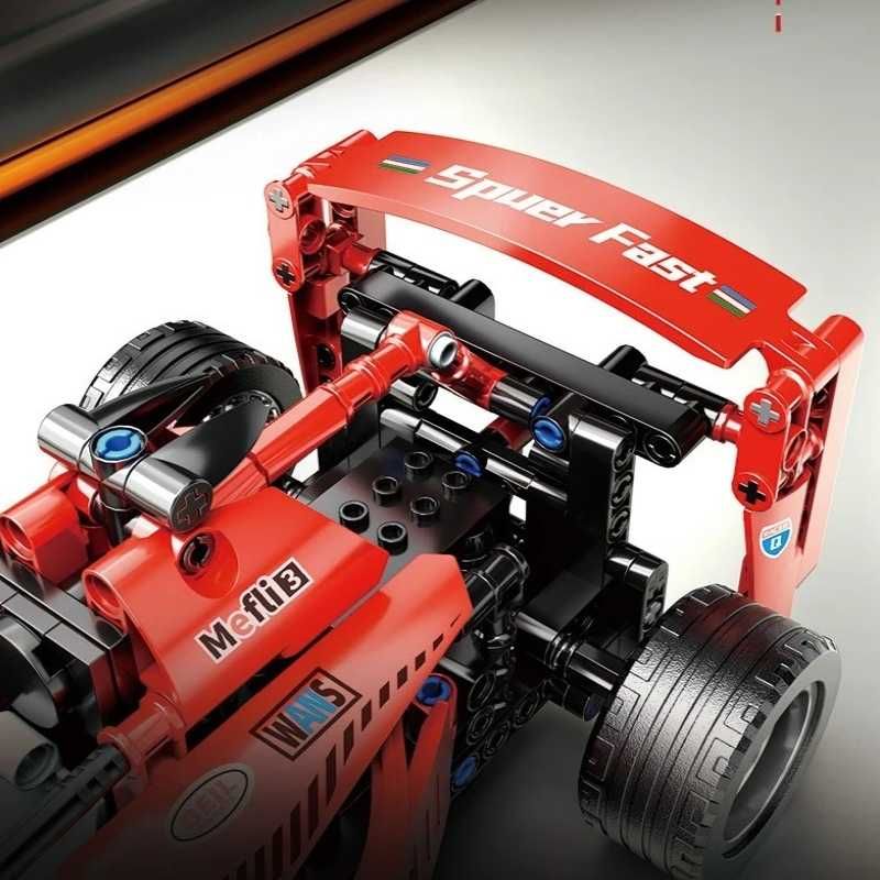Autko Formuła F1 Ferrari Klocki Kompatybilne z LEGO Technic Pudełko GW