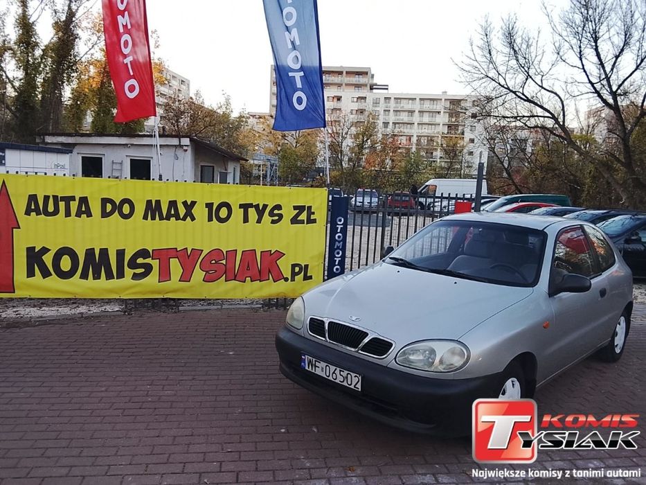 Daewoo Lanos !! ŚRÓDMIEŚCIE !! 1.5 Benzyna (100KM), 1999r.! KOMIS TYSIAK
