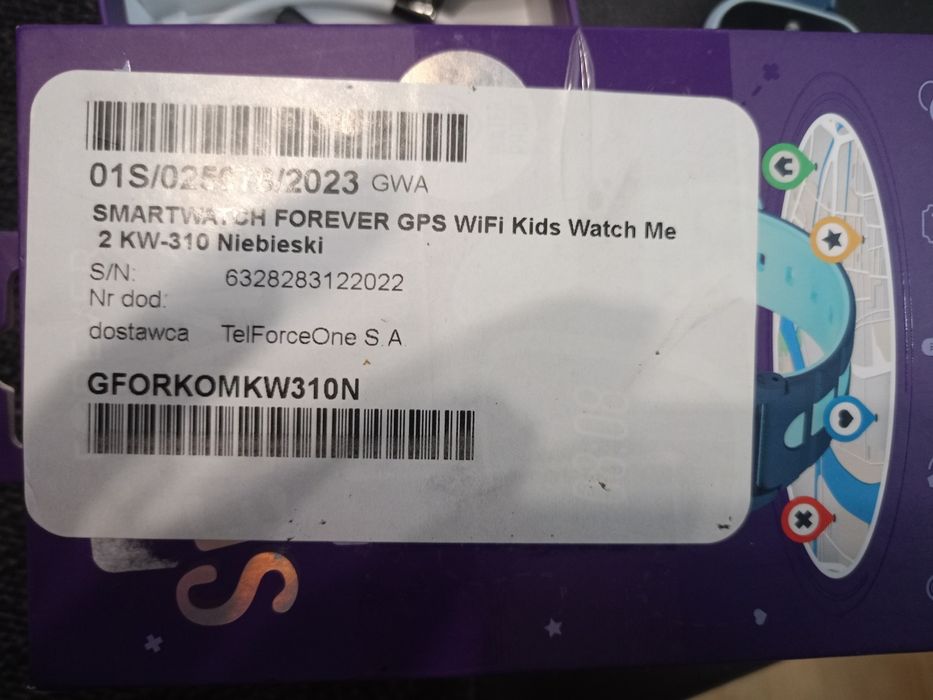 Smartwatch Forever na kartę sim