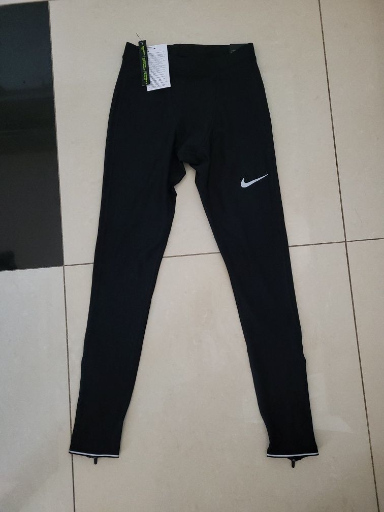 Nowe Nike Dri-Fit męskie getry r.S