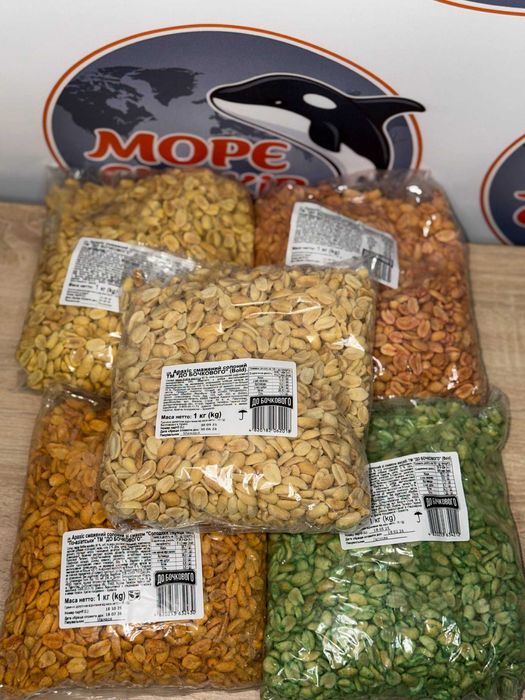 Великий вибір рибних снеків,джерок гурт та роздріб