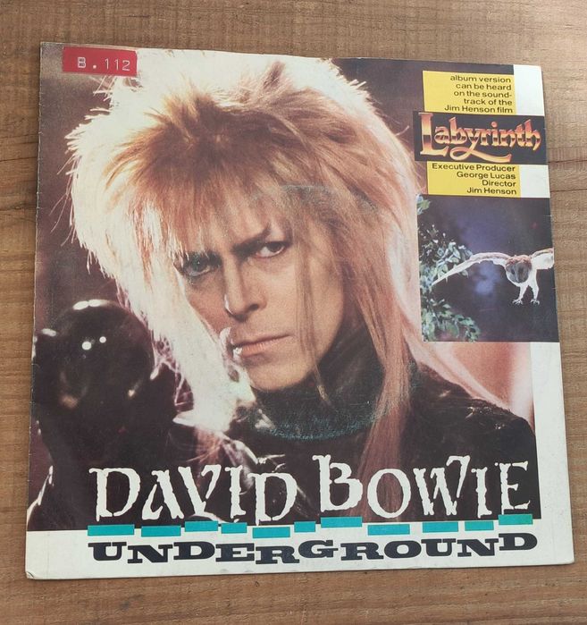 Vinil vintage disco coleção 45 r.p.m David Bowie Underground