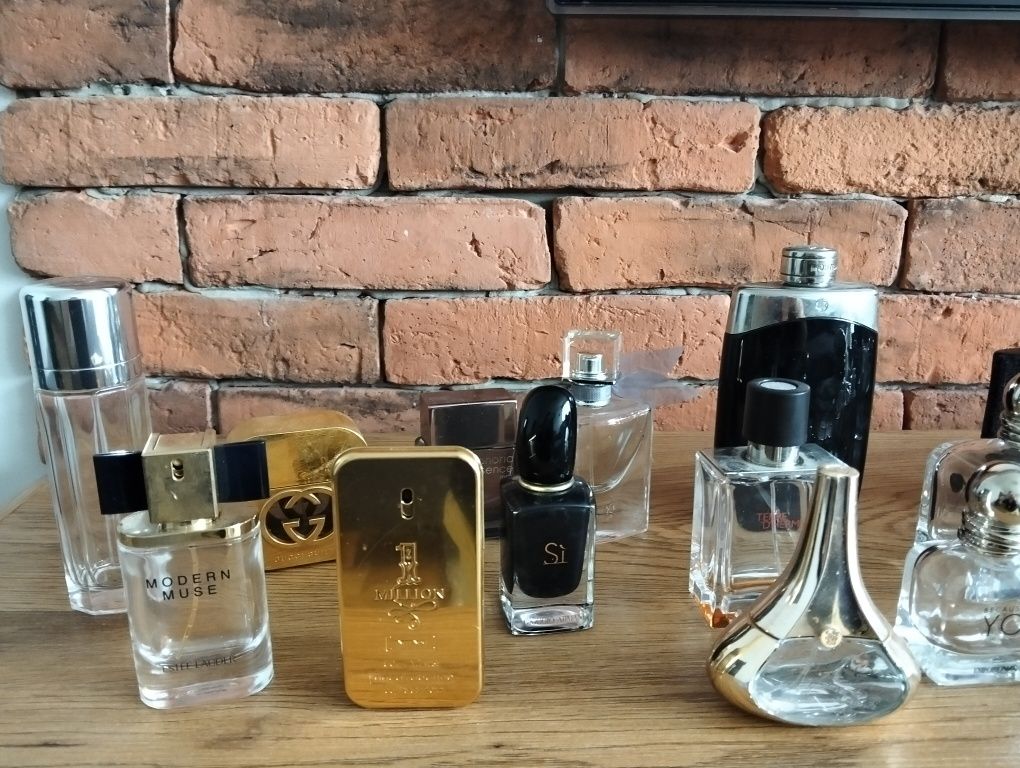 Puste flakony po perfumach