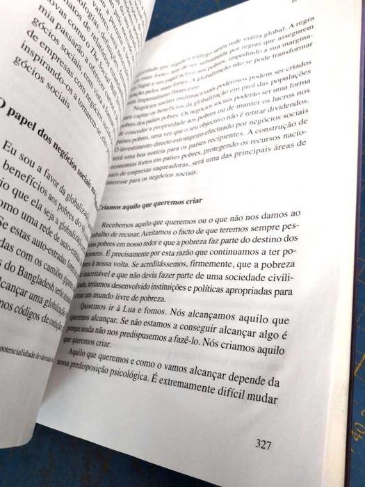 Criar um mundo sem pobreza-Muhammad Yunus-Difel