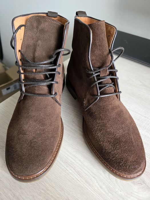 Nowe buty 41 meskie unisex  zamszowe trzewiki