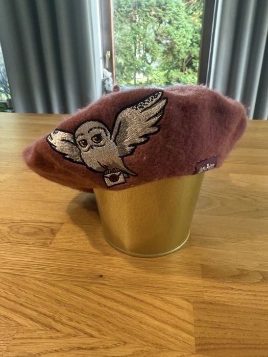 Beret,czapka,kapelusz bordowy Harry Potter Reservet 5-9 lat