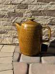Retro czajnik elektryczny ceramiczny PRL – dekoracja vintage