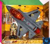 Детский набор Chap Mei Солдаты Air Falcon военный самолет *