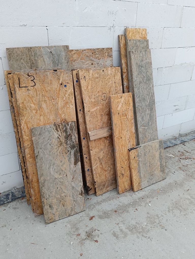Szalunki OSB płyta 22 mm