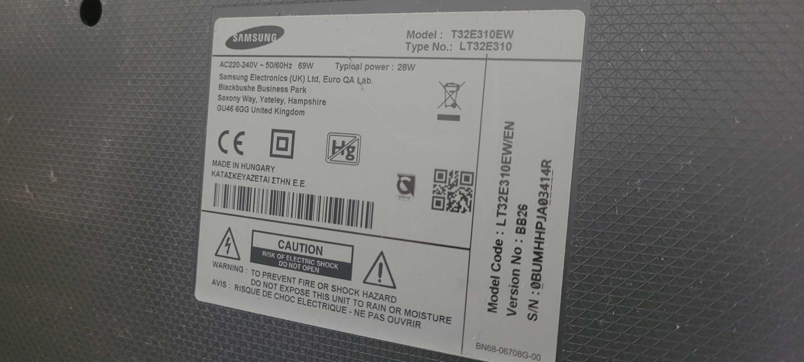 Monitor/Telewizor Samsung T32E310EW 32" Full HD