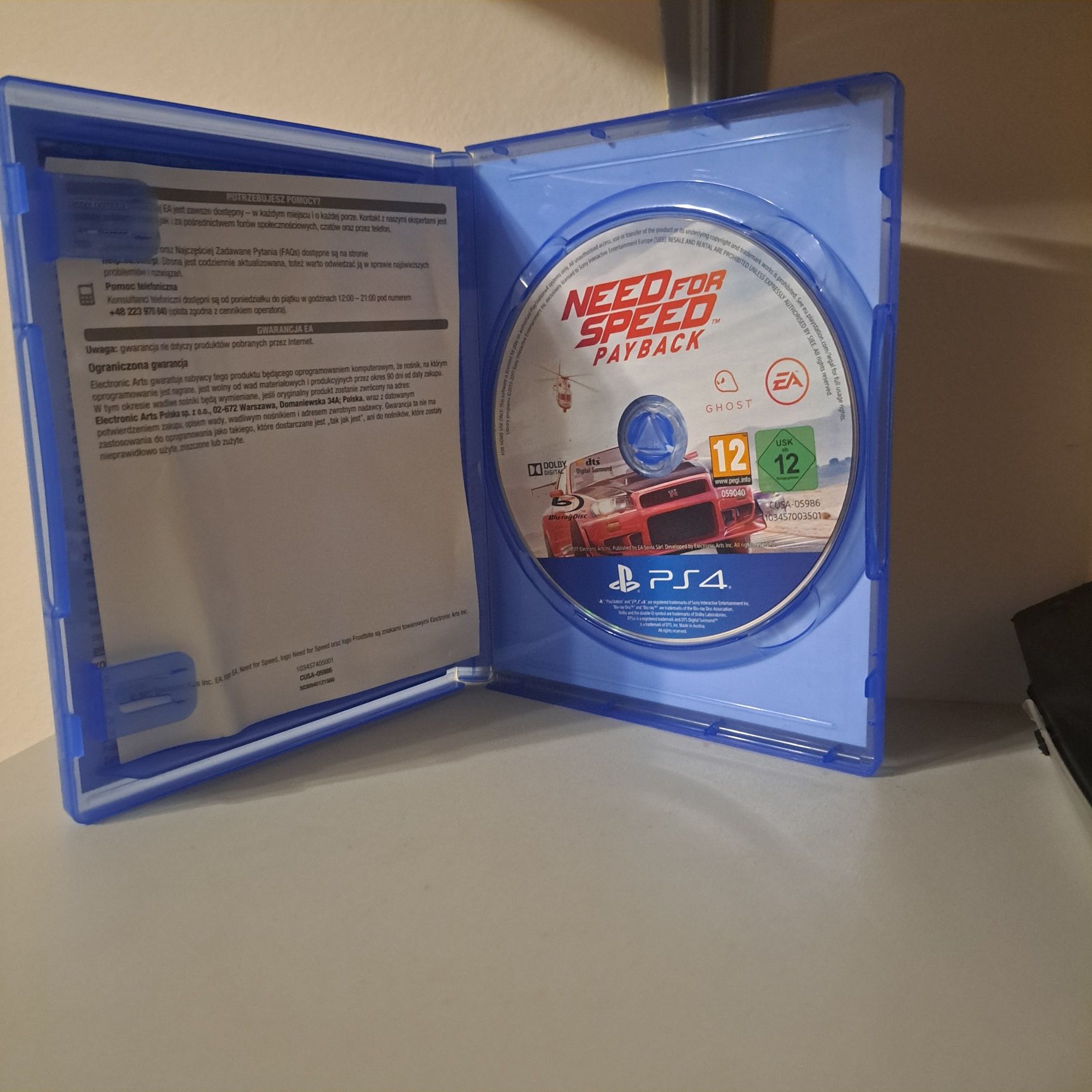 Need For Speed PayBack ps4