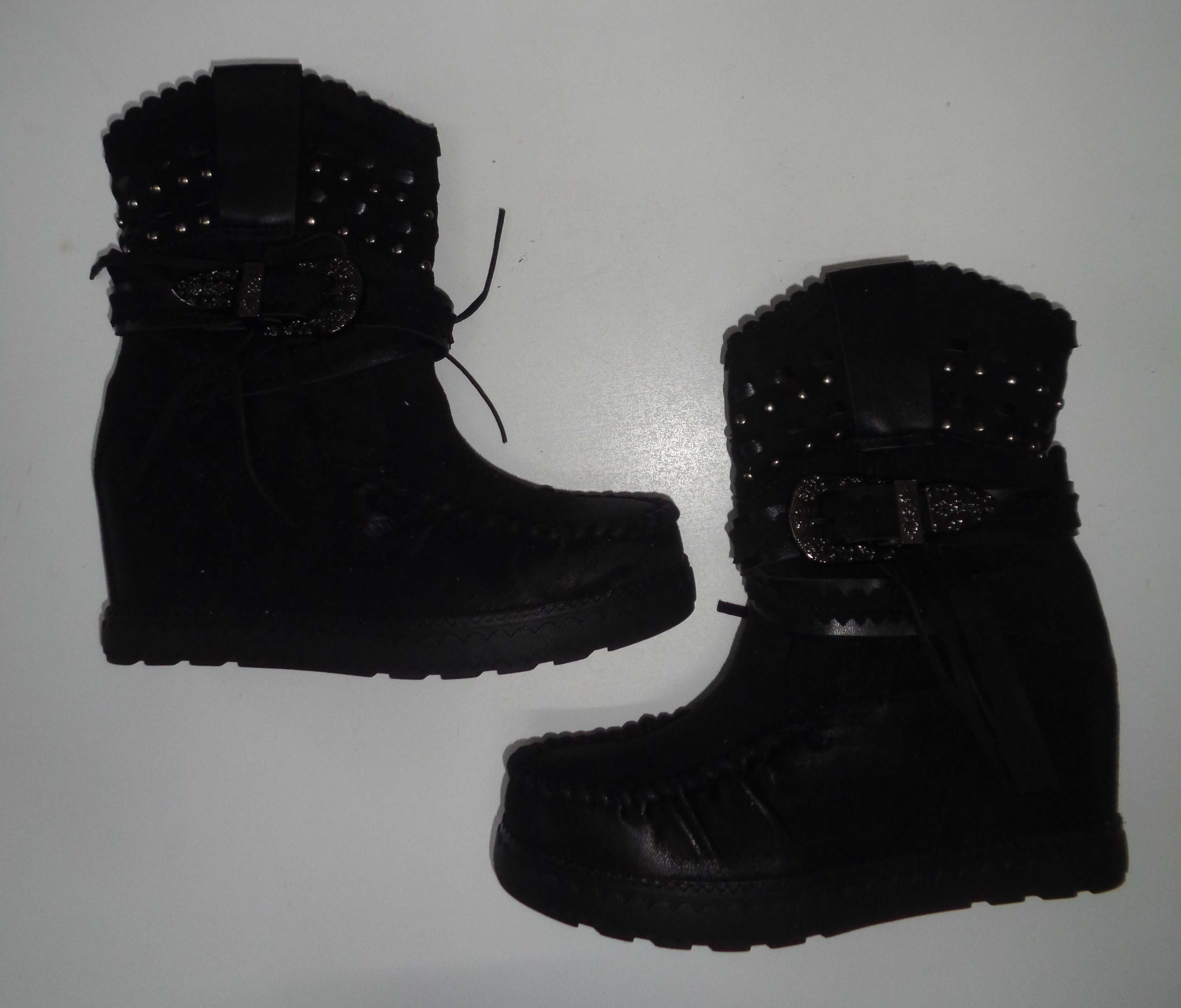 botas pretas 36 novas
