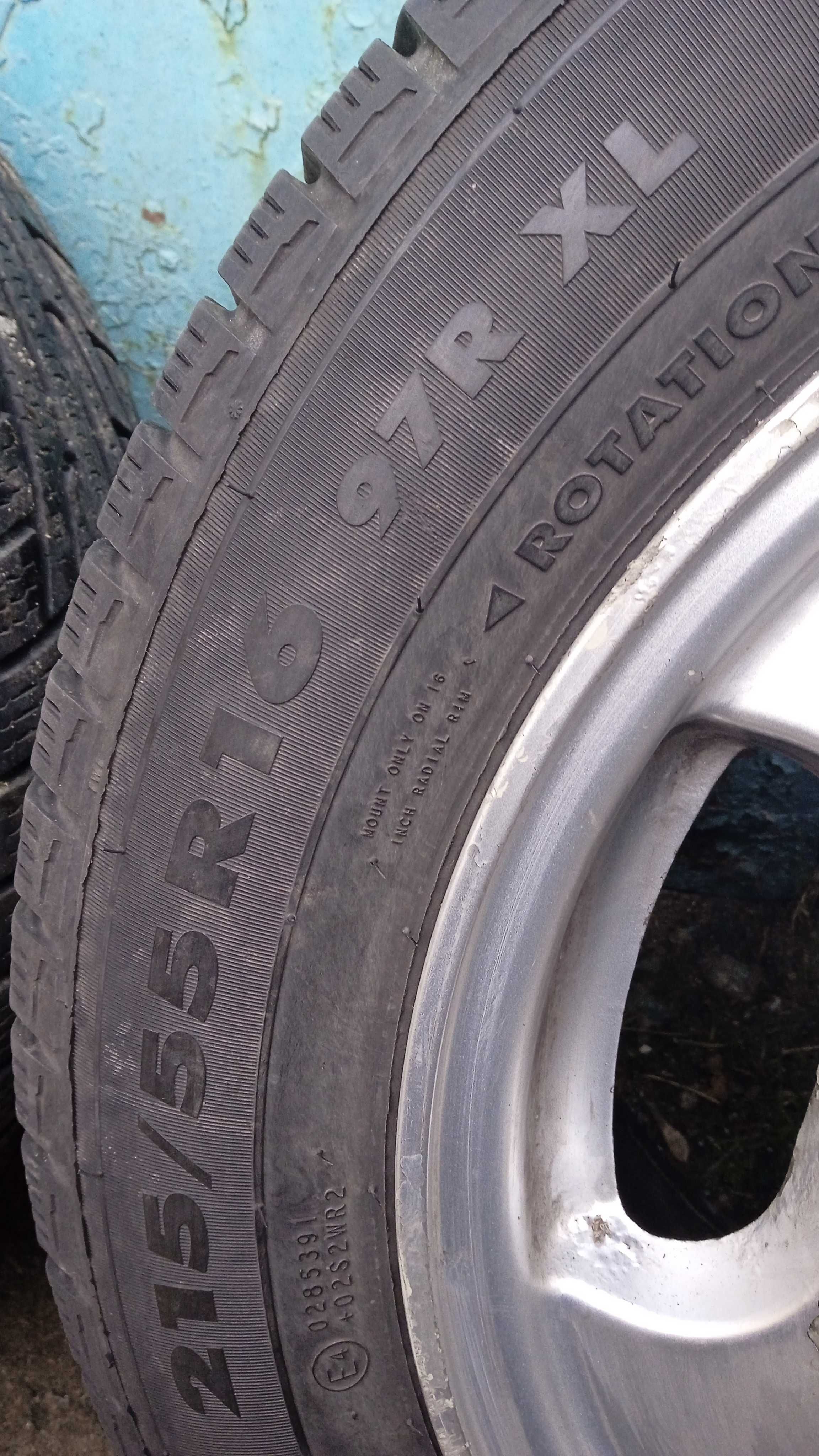 Резина Nokian TYRES 215/55 R16 гума, покришки, шина Нокиан Нордман