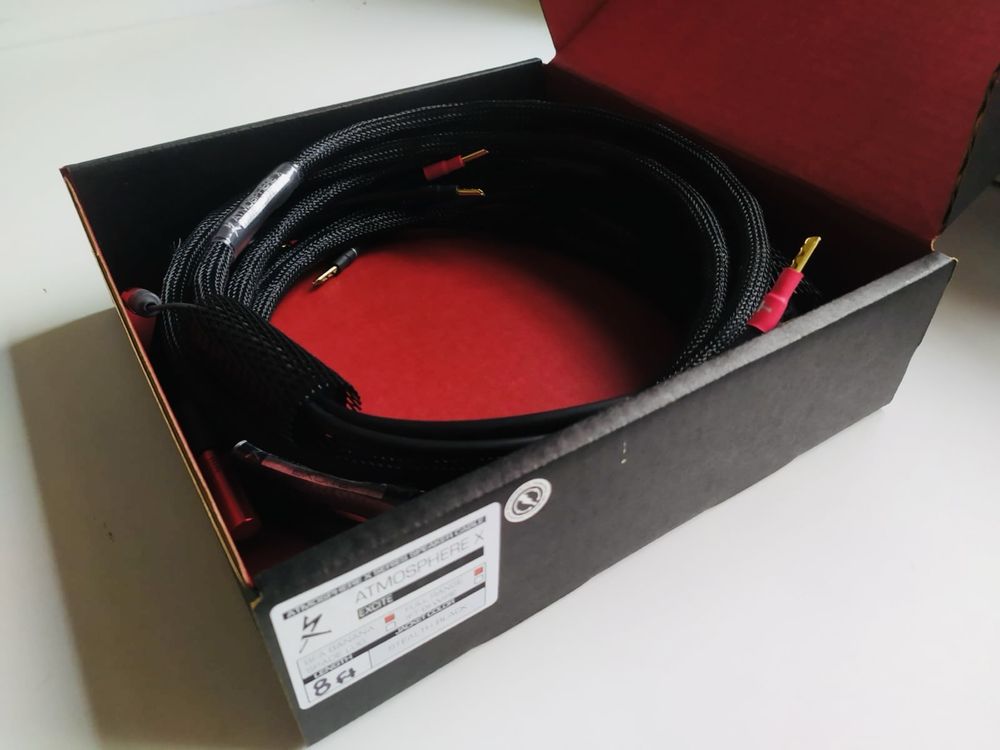 Kable glosnikowe Synergistic Research Atmosphere X / Excite Leve2