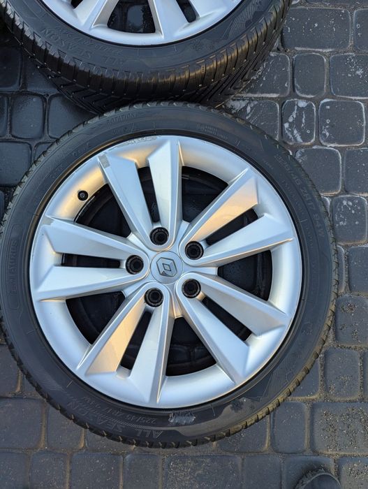 Koła komplet: Alufelgi 17" Renault + Opony Całoroczne TAURUS (2020r.)