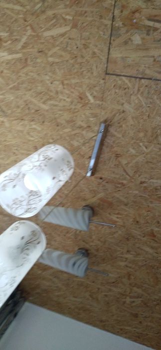 Lampa sufitowa+2sztuki kinkiet naścienny