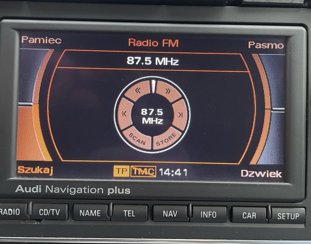 Radio Audi Navigation Plus A4 B6/7 A3 8p (nie do bmw) SUPER