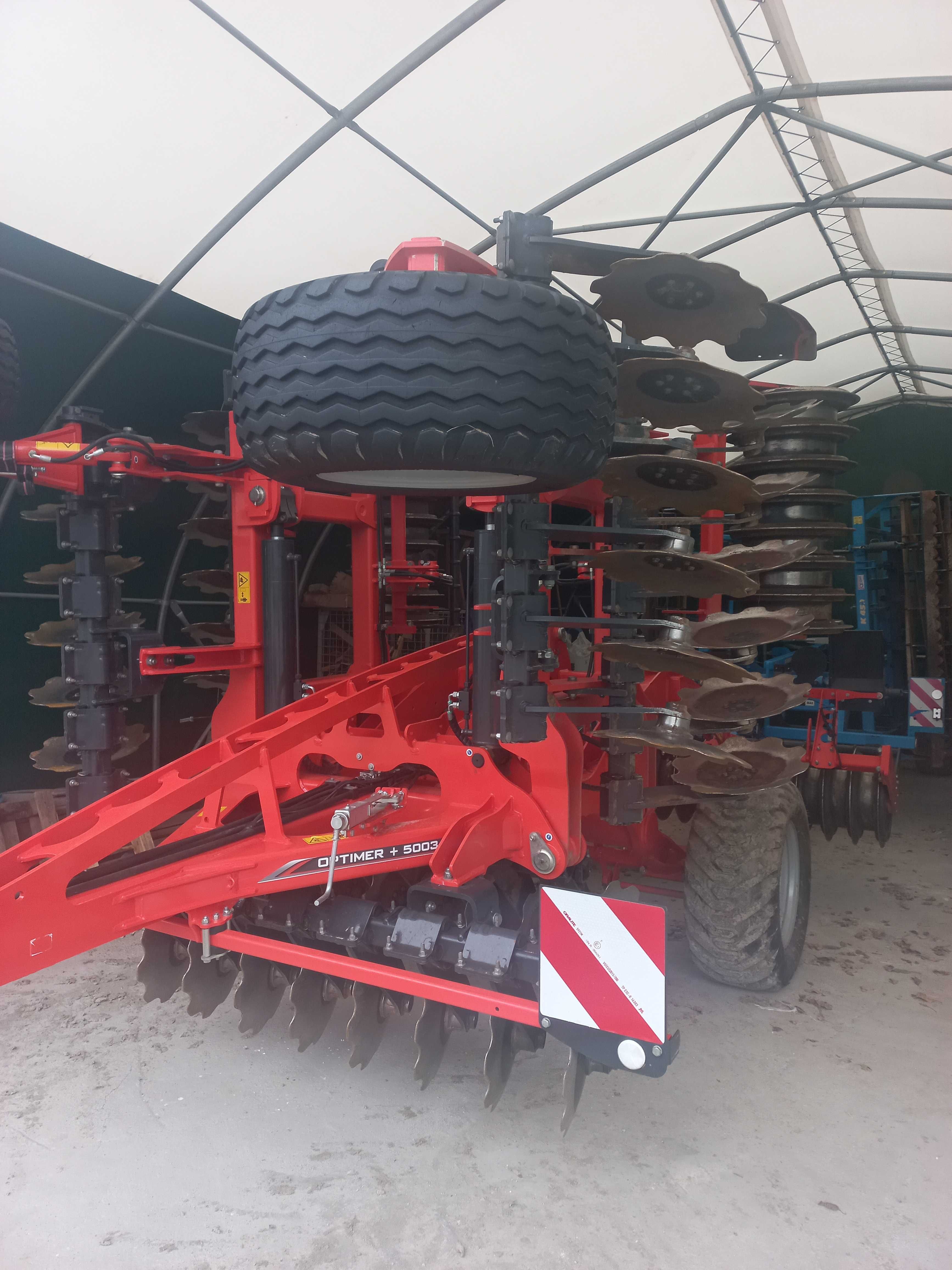 Brona talerzowa, agregat  Kuhn Optimer 5003+ 5m