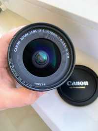 Продам объектив canon ef-s 10-18mm f/4.5–5.6 is stm