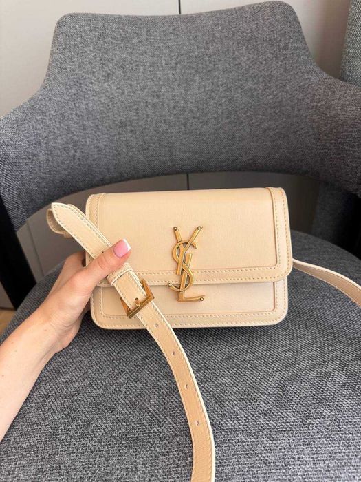 Шкіряна сумочка Yves Saint Laurent