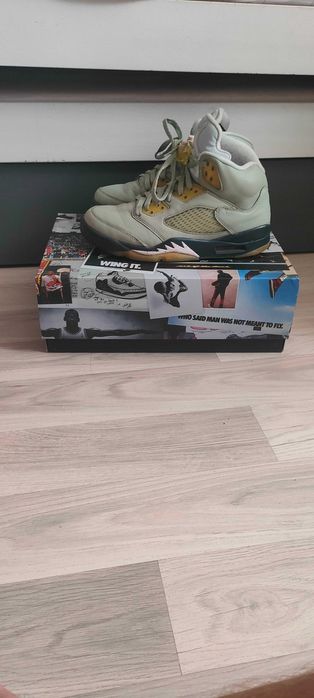 Jordan retro 5 horizon jade