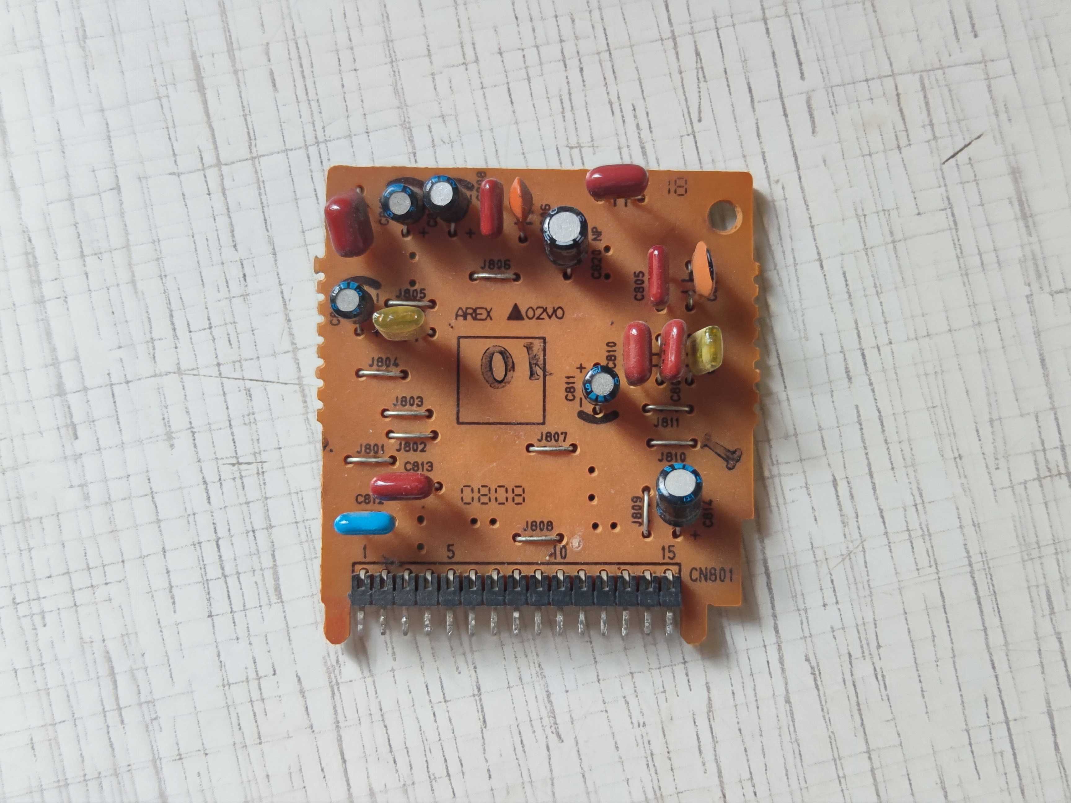 Плата с инвертора микроволновой печи NN-C785JF на микросхеме AN9DB07SB