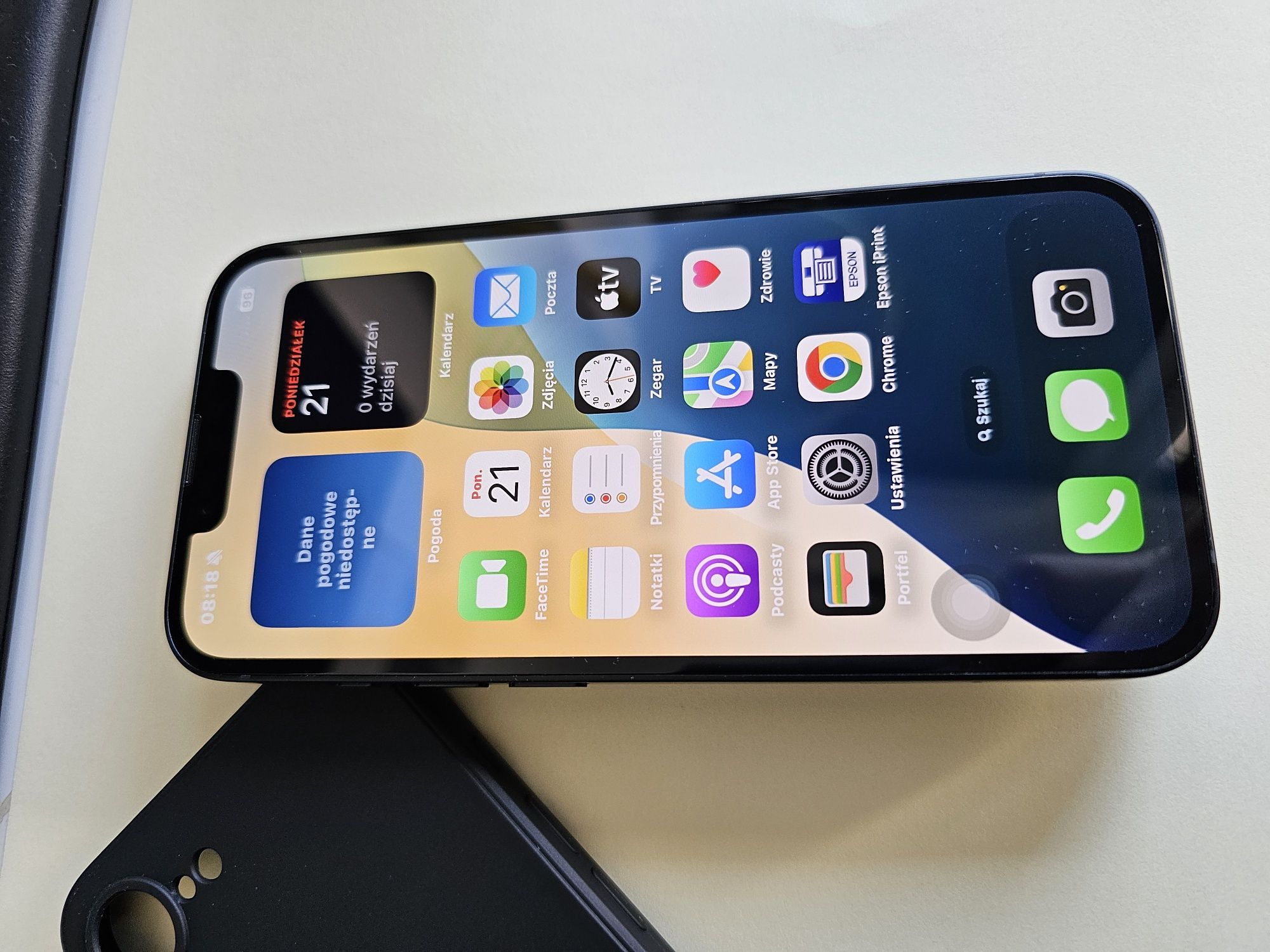 IPhone 16e  black na gwarancji nowy 128 GB